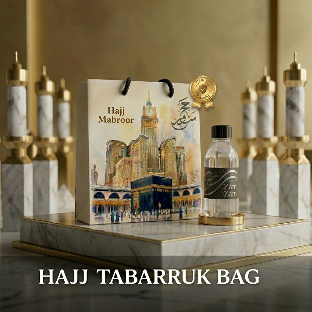 Hajj Mubarak Mini Tabarruk Bag Set
