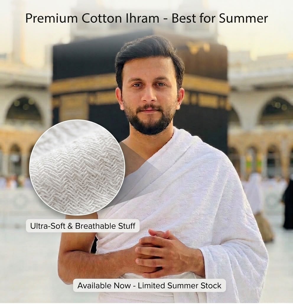 Soft Khaddar Cotton Ihram
