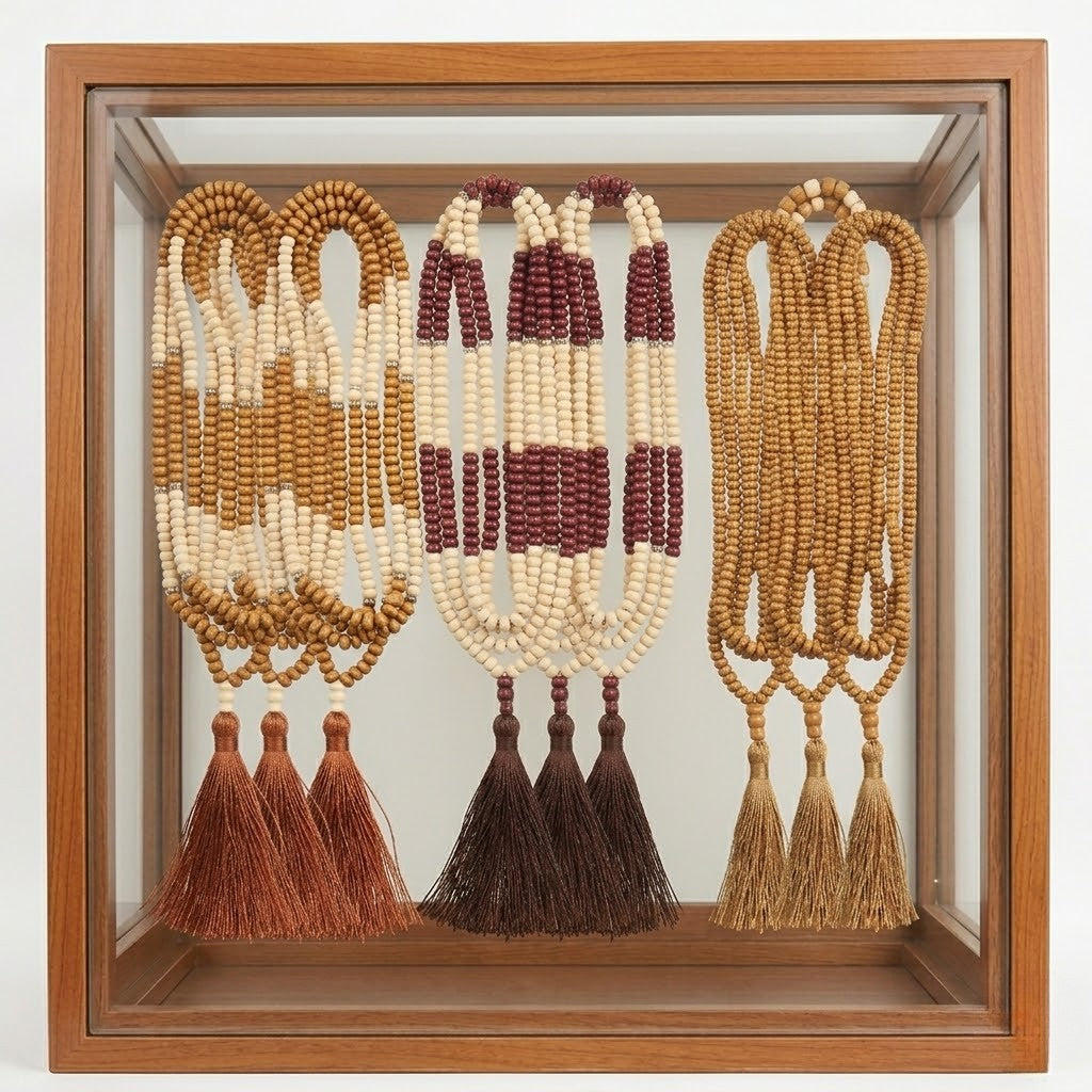 Wooden Tasbeeh Set of 12 Pieces