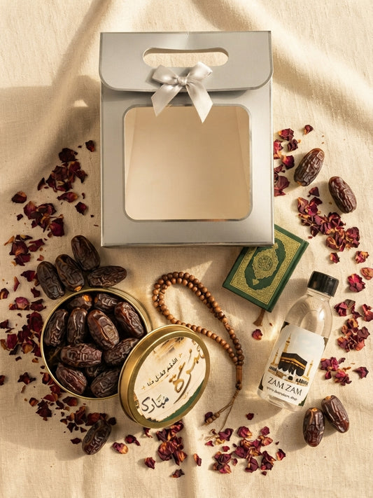 Deen's Silver Premium – Umrah Tabarruk Gift Box