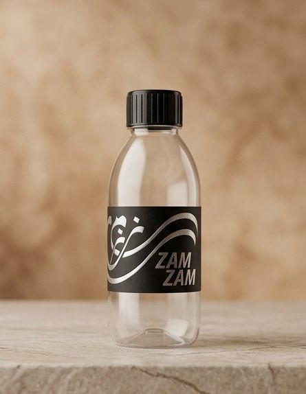 Zam Zam Tabarruk Small Bottle | Hajj & Umrah Gift Bottle