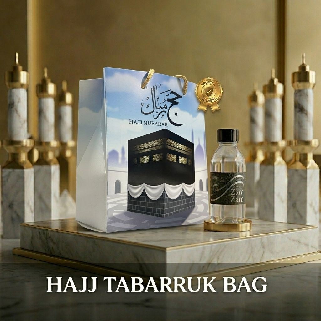 Hajj Mubarak Mini Tabarruk Bag Set