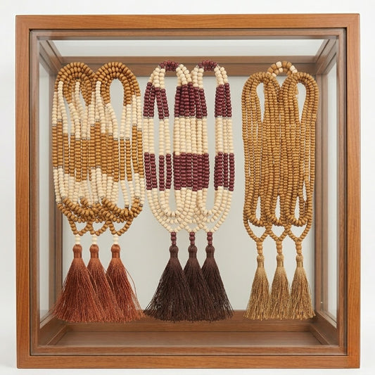 Wooden Tasbeeh Set of 12 Pieces